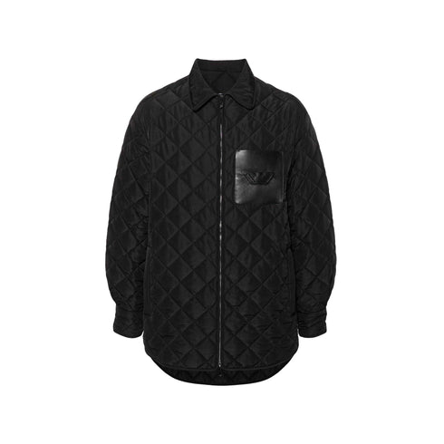 EMPORIO ARMANI Giacca leggera Giacca Uomo trapuntata con taschino Nero - Francavilla Moda